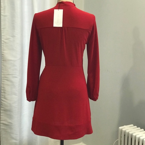✅ Zara red long sleeve dress - Picture 2 of 6